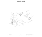 KitchenAid KFDC500JYP03 venting parts diagram