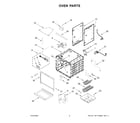 KitchenAid KFGC500JSC07 oven parts diagram