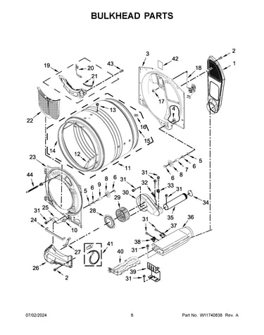 Bulkhead parts