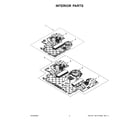 KitchenAid KCIG556JSS02 interior parts diagram