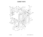 Maytag MGD7020RF0 cabinet parts diagram