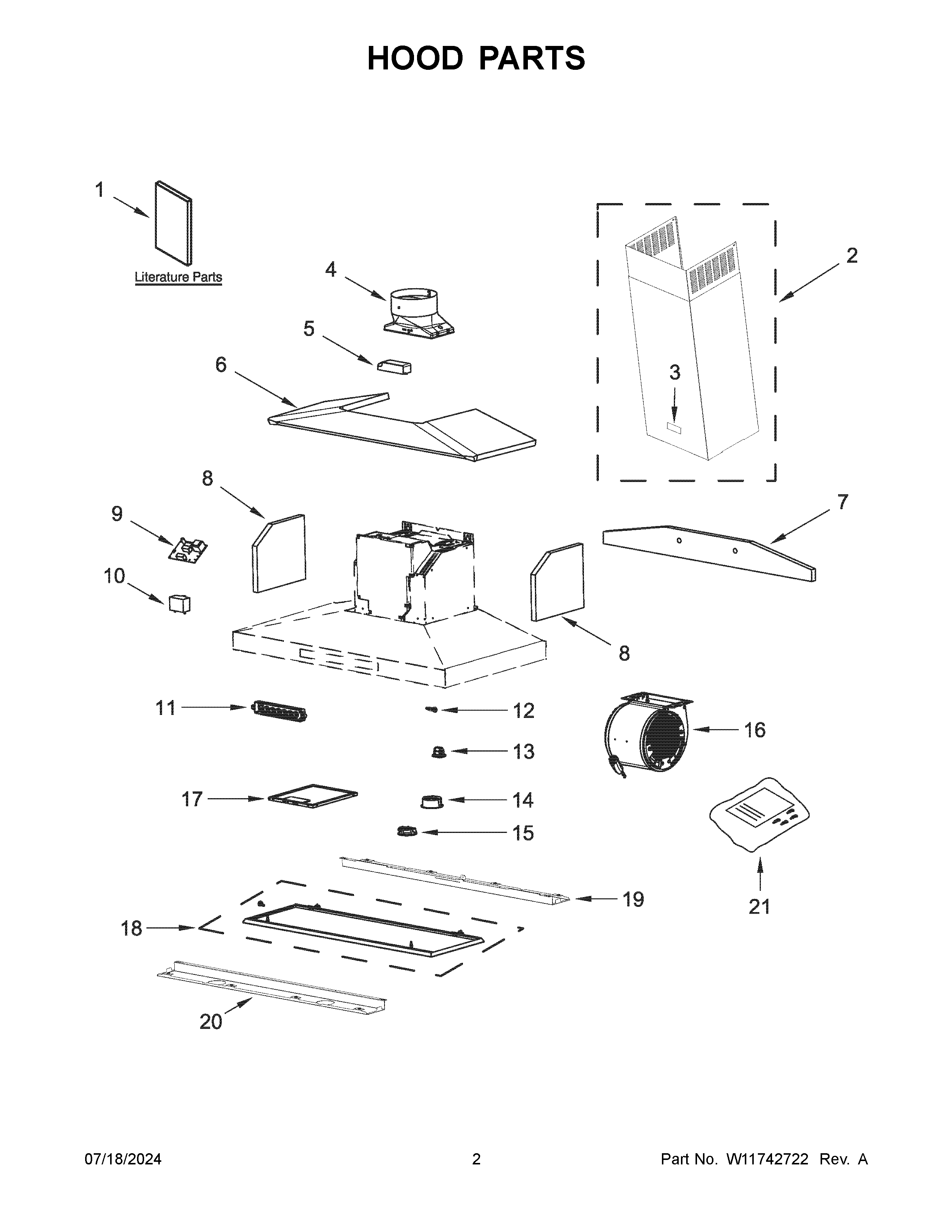 Hood parts