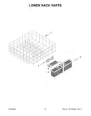 Lower rack parts
