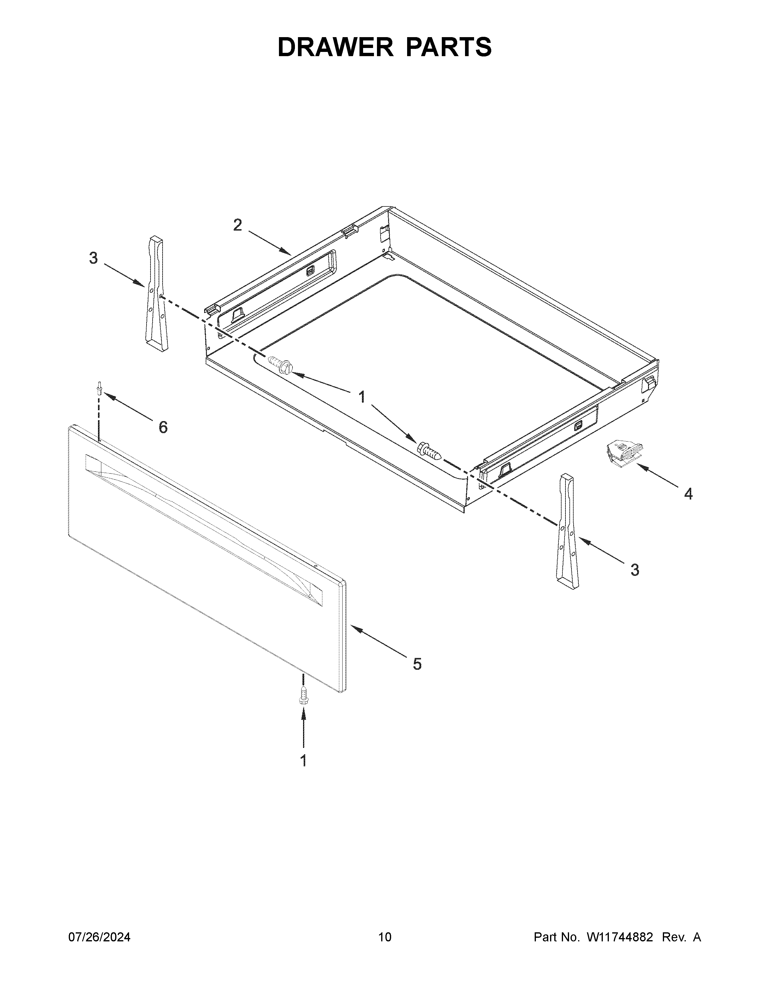 DRAWER PARTS