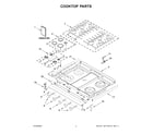 Maytag MFGS6030RB0 cooktop parts diagram