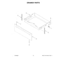 Maytag MFGS6030RB0 drawer parts diagram