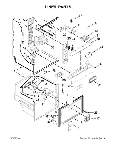 Liner parts