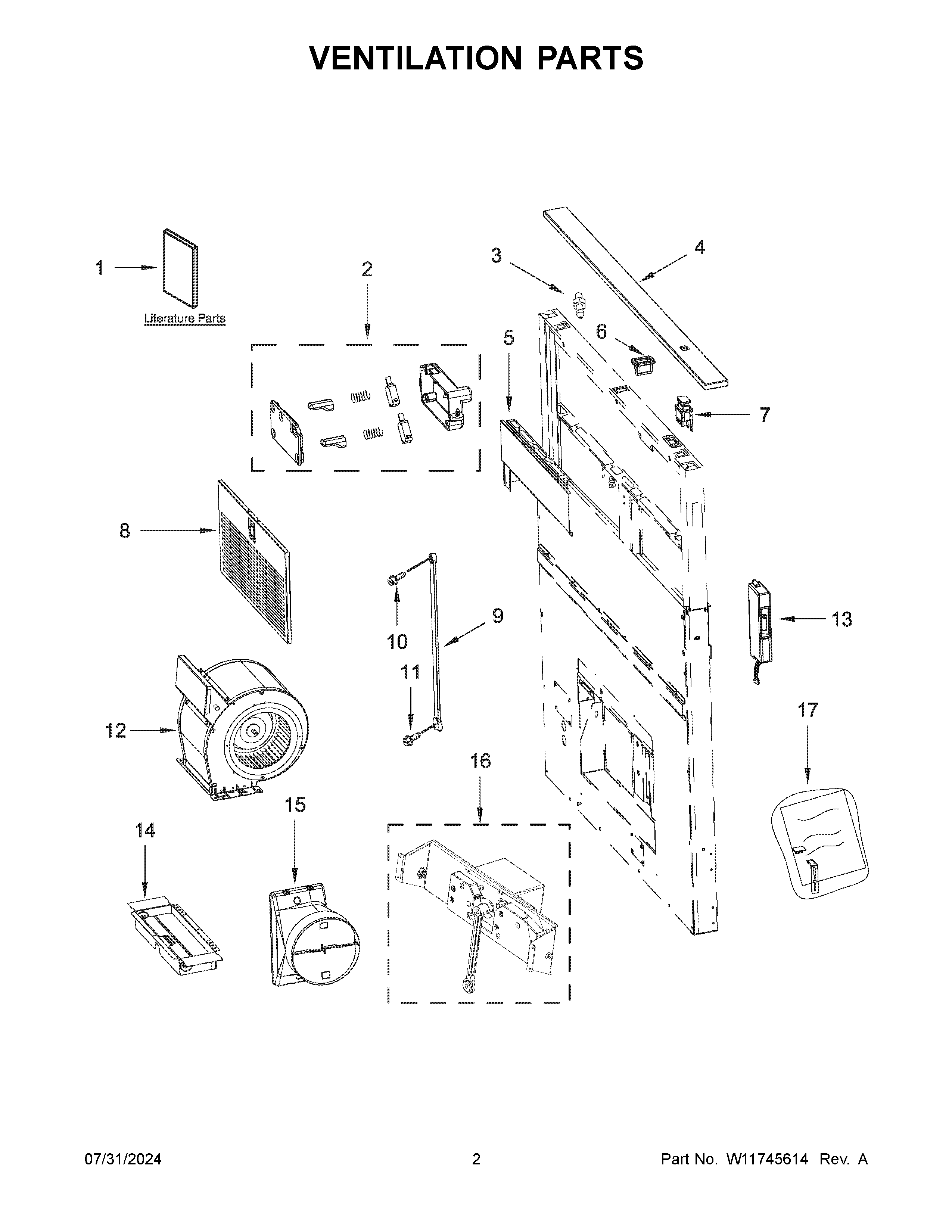 Ventilation parts