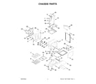 Whirlpool WEG750H0HZ6 chassis parts diagram