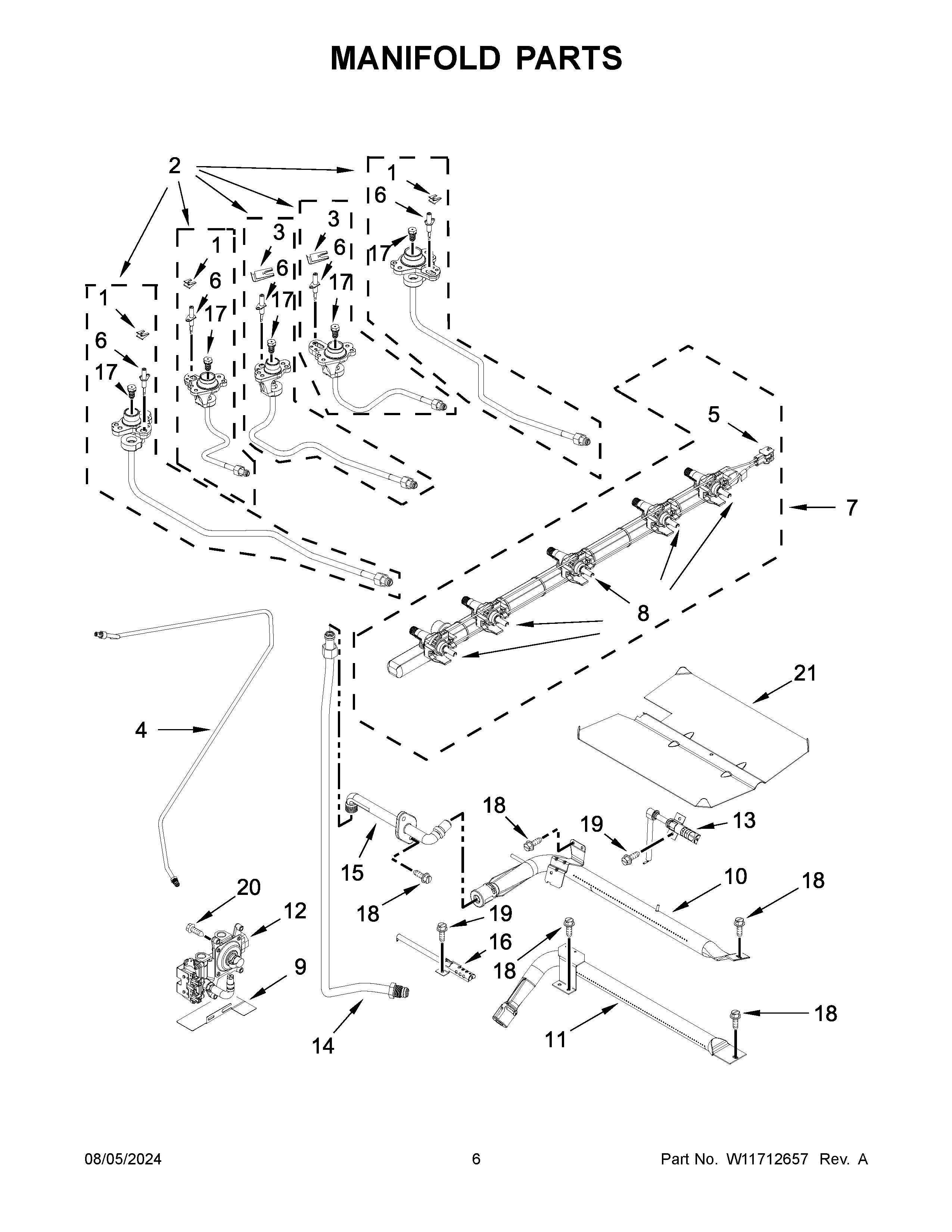 Manifold parts