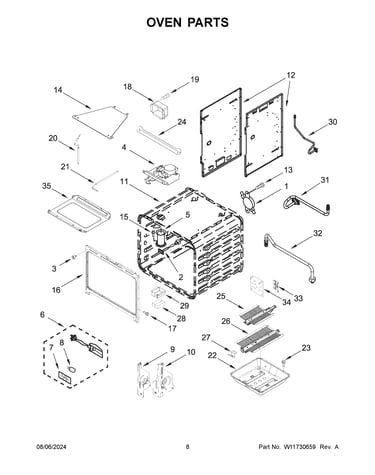Oven parts