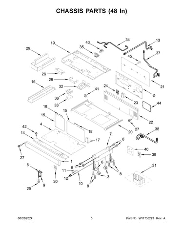 Chassis parts (48 in)