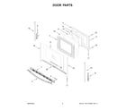 Amana YAER6603SMS1 door parts diagram