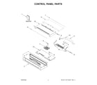 KitchenAid KOED430RSS00 control panel parts diagram