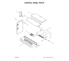 KitchenAid KOEC430RSS00 control panel parts diagram