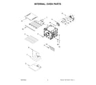 KitchenAid KOEC430RSS00 internal oven parts diagram