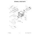 KitchenAid KOES430RSS00 internal oven parts diagram