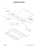 Cooktop parts