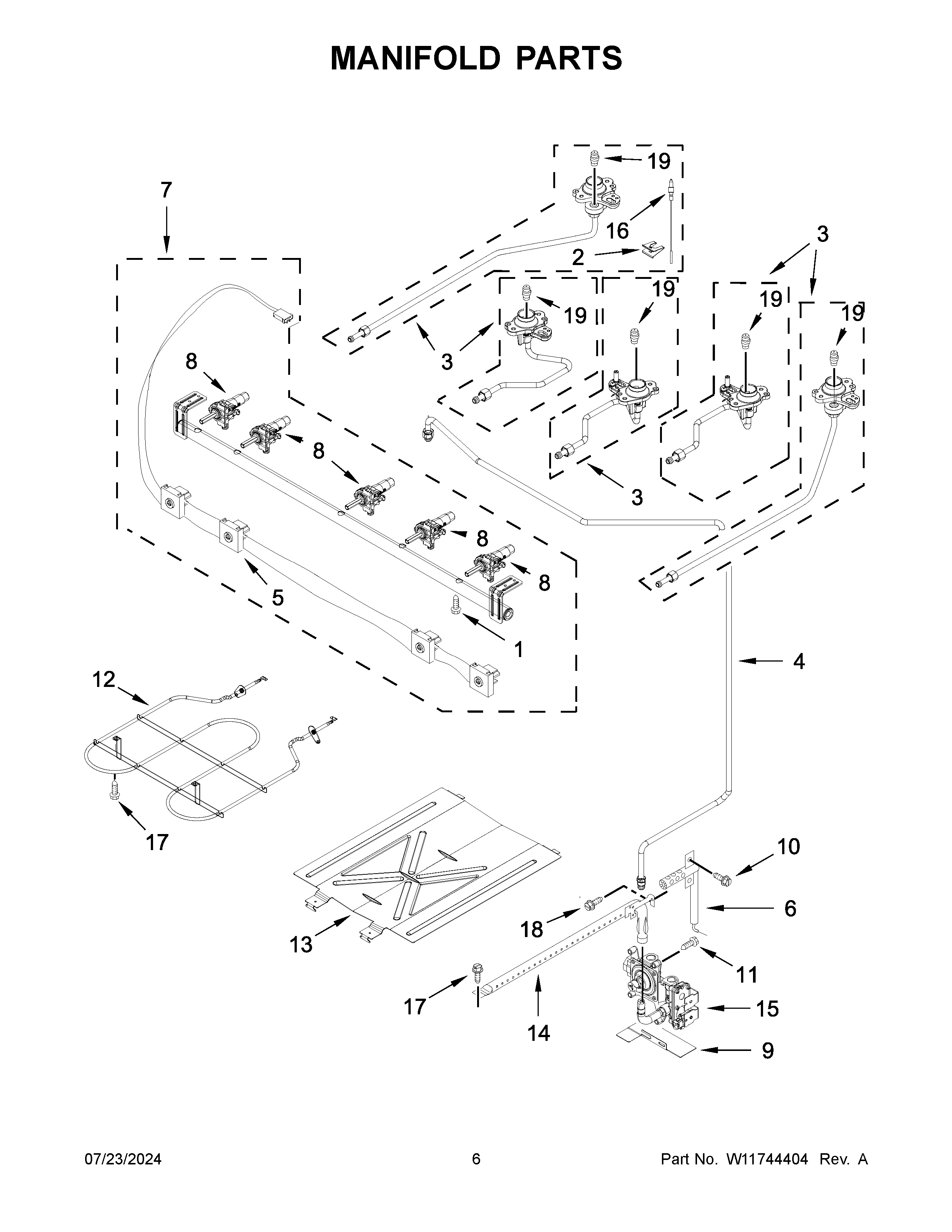 MANIFOLD PARTS