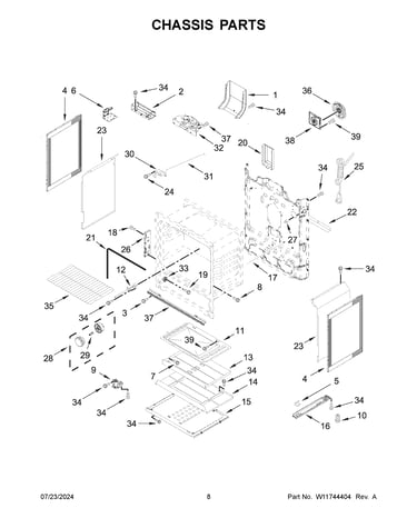 Chassis parts