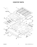 Cooktop parts