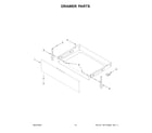 Maytag YMFES6030RZ0 drawer parts diagram