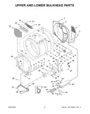 Upper and lower bulkhead parts