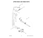 Maytag MDB9979SKZ3 upper wash and rinse parts diagram