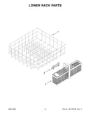 Lower rack parts