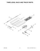 Third level rack and track parts