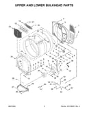 Upper and lower bulkhead parts