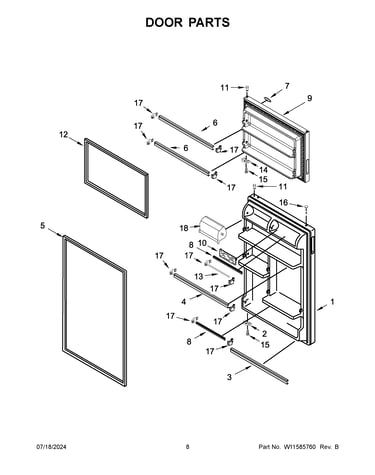 Door parts