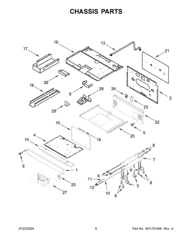 Chassis parts
