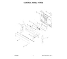 Maytag MFES6030RZ0 control panel parts diagram