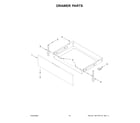 Maytag MFES6030RZ0 drawer parts diagram