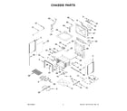 Whirlpool YWEE515S0LB3 chassis parts diagram