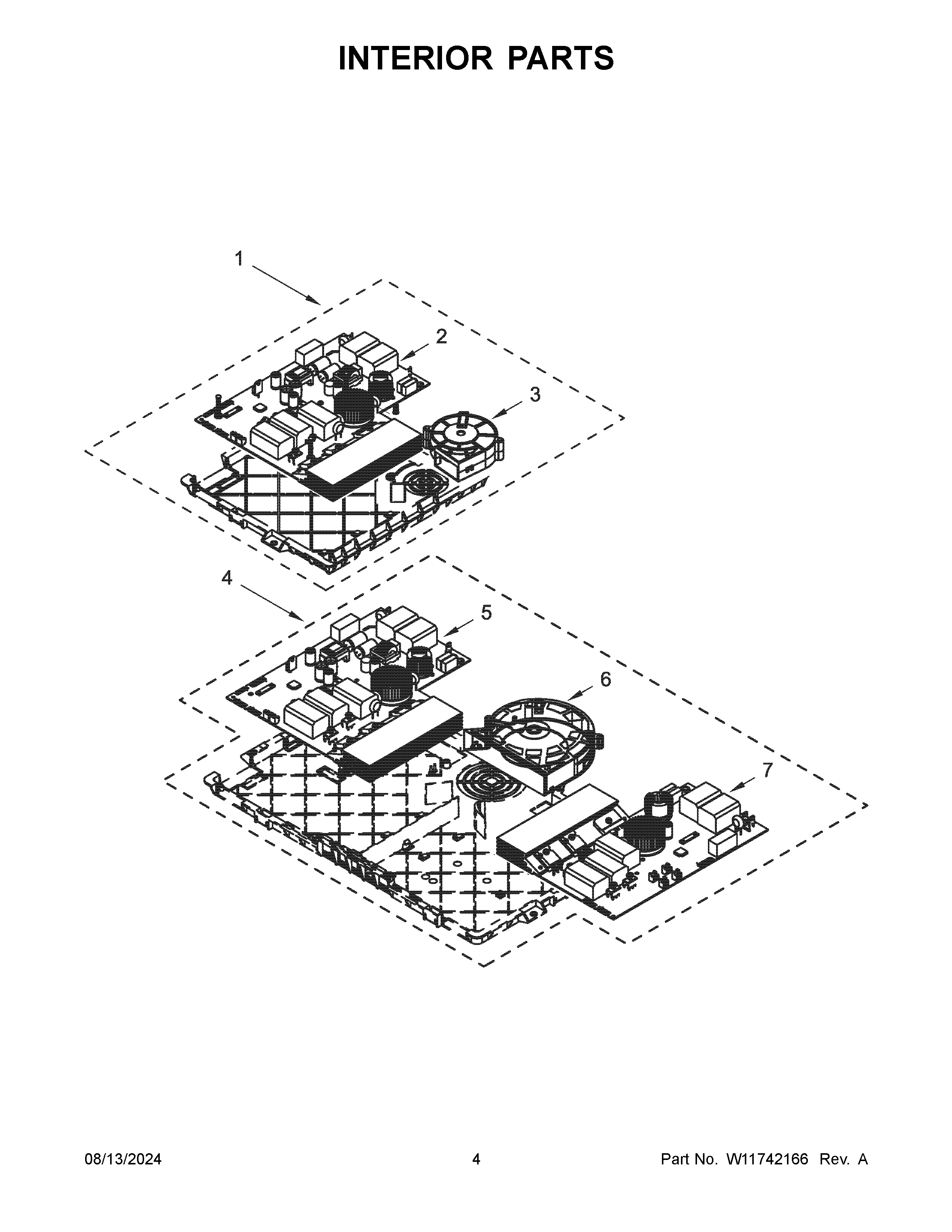Interior parts
