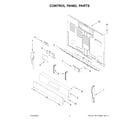 Maytag MFGS4030RS0 control panel parts diagram