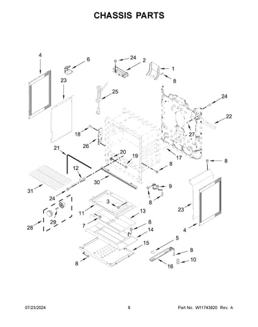 Chassis parts