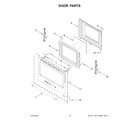 Maytag MFGS4030RS0 door parts diagram