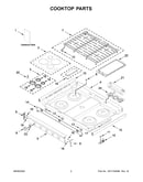Cooktop parts