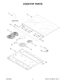 Cooktop parts