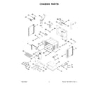 Maytag YMFES6030RW0 chassis parts diagram