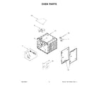 KitchenAid KFDC506JMH03 oven parts diagram