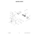 KitchenAid KFDC506JMH03 venting parts diagram