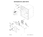 Maytag MFI2570FEB11 refrigerator liner parts diagram