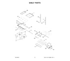 Maytag MFI2570FEB11 shelf parts diagram