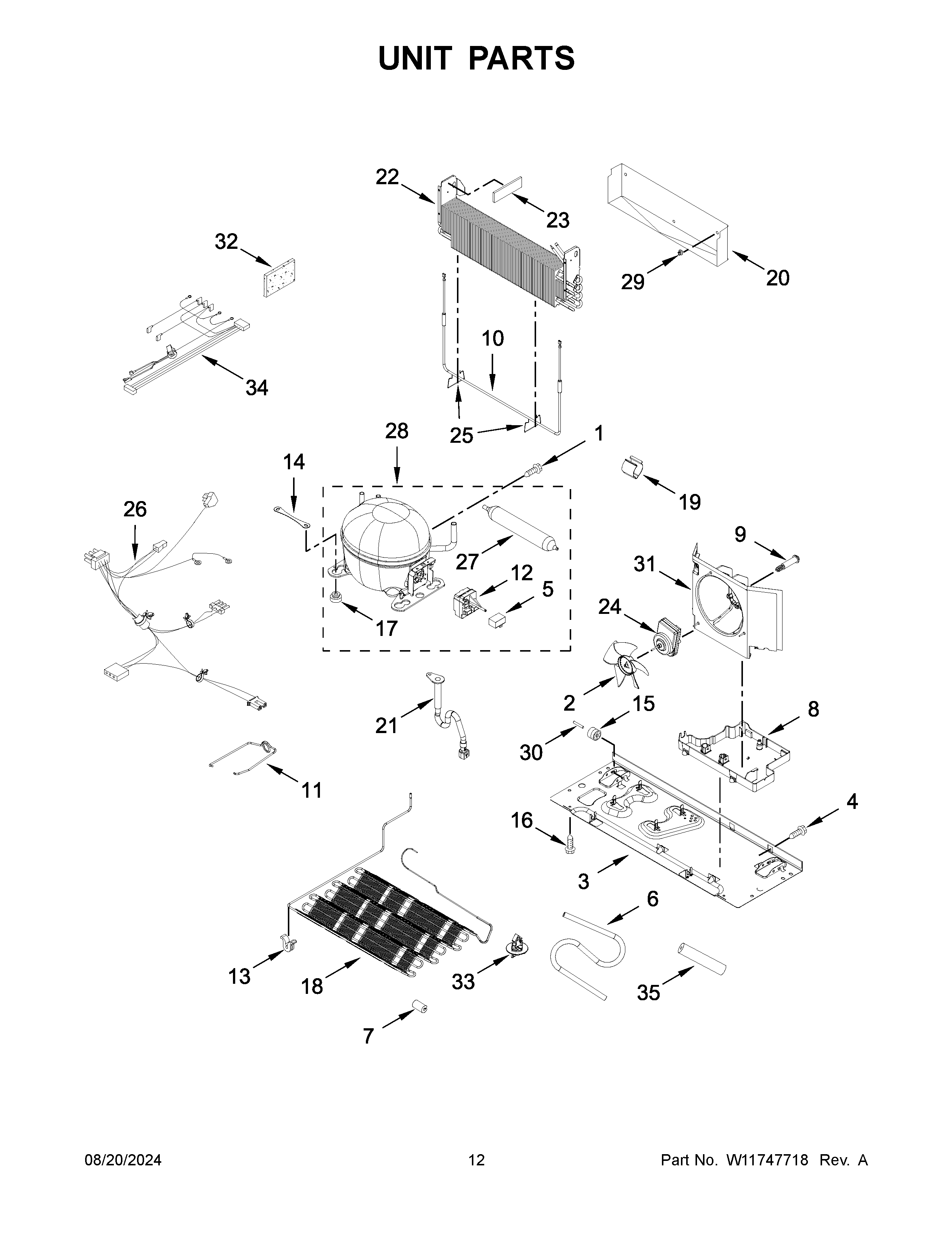 Unit parts