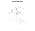 KitchenAid KDPM804KPS3 door and panel parts diagram