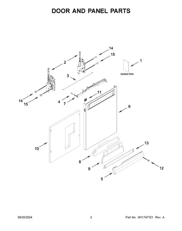 Door and panel parts